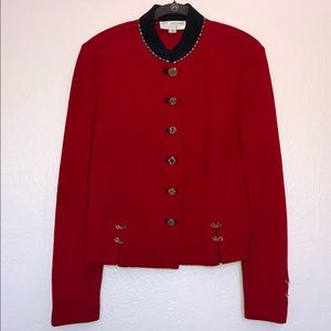 St. John Collection Red Jacket